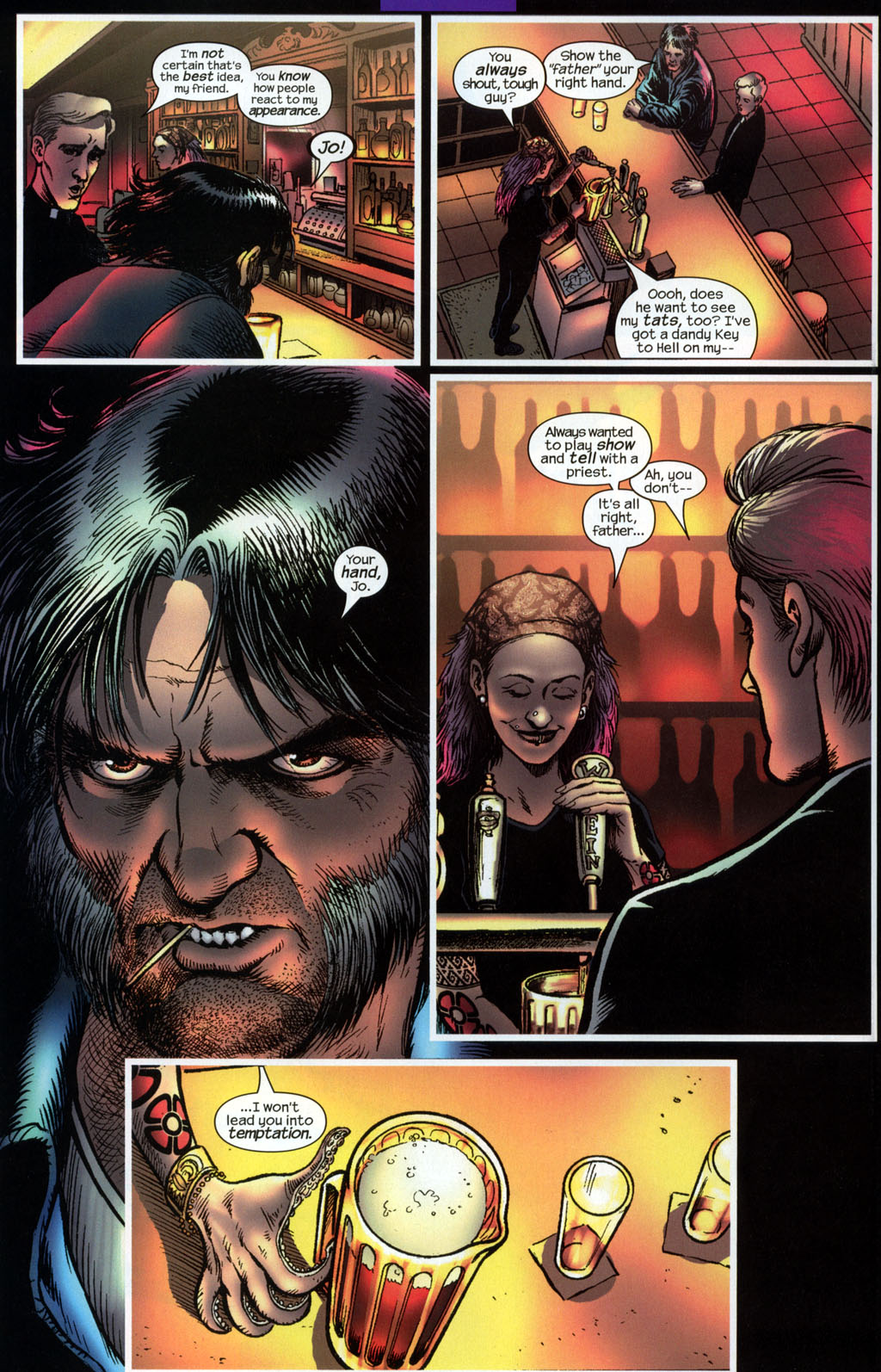 Read online Wolverine (2003) comic - Issue #6 - 7