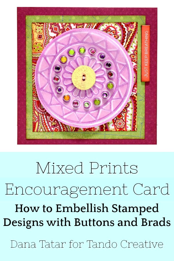 Just Keep Breathing Card Tando Creative