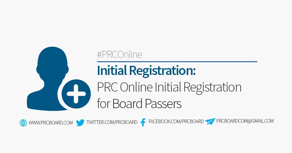 PRC Online Initial Registration for Board Passers How to Register?