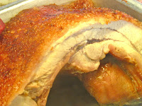 Chinese roast pig pork