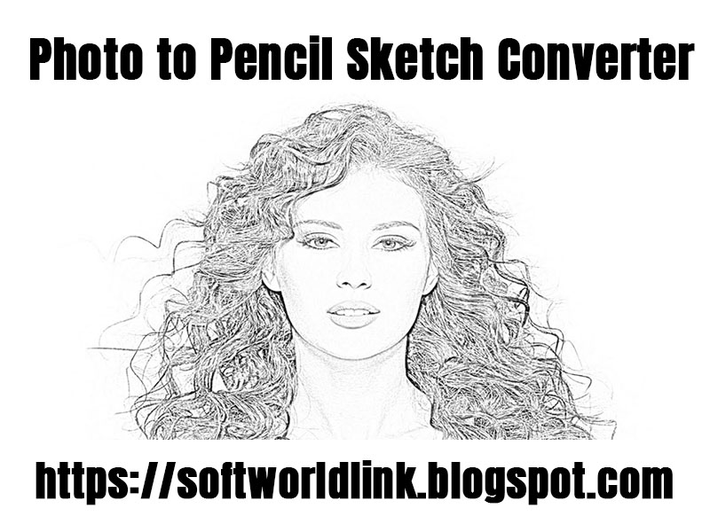 convert photo into pencil sketch free software