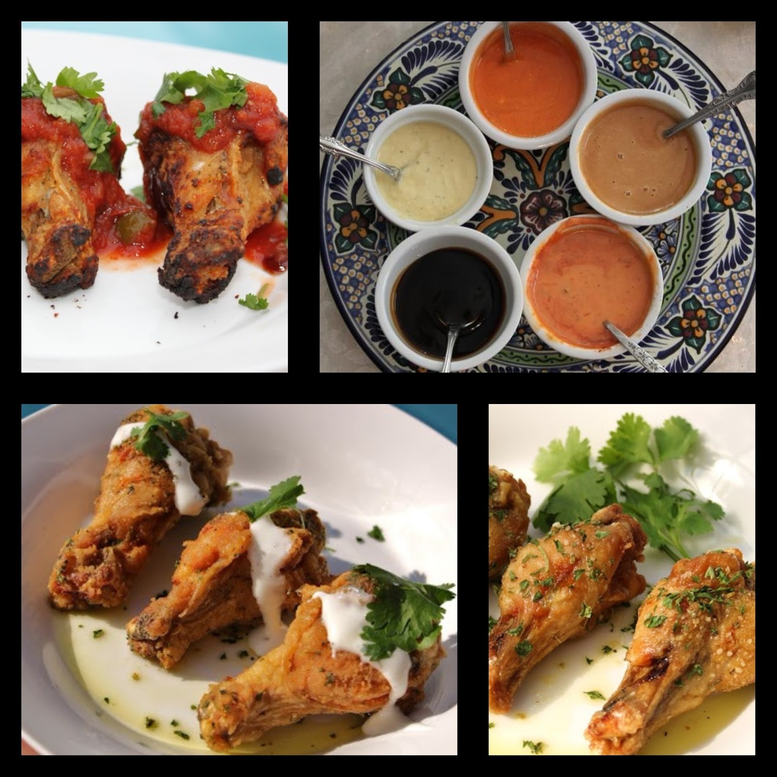 Chicken Wings and Dipping Sauces What's Cookin' Italian Style Cuisine