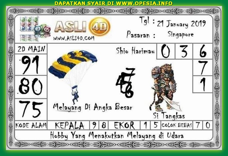 Gambar Syair Sgp Senin 21 Januari 2019 Kode Syair Sgp Hk Sd Motesia Gambar Syair Sgp Senin 21 Januari 2019 Kode Syair Sgp Hk Sd Motesia
