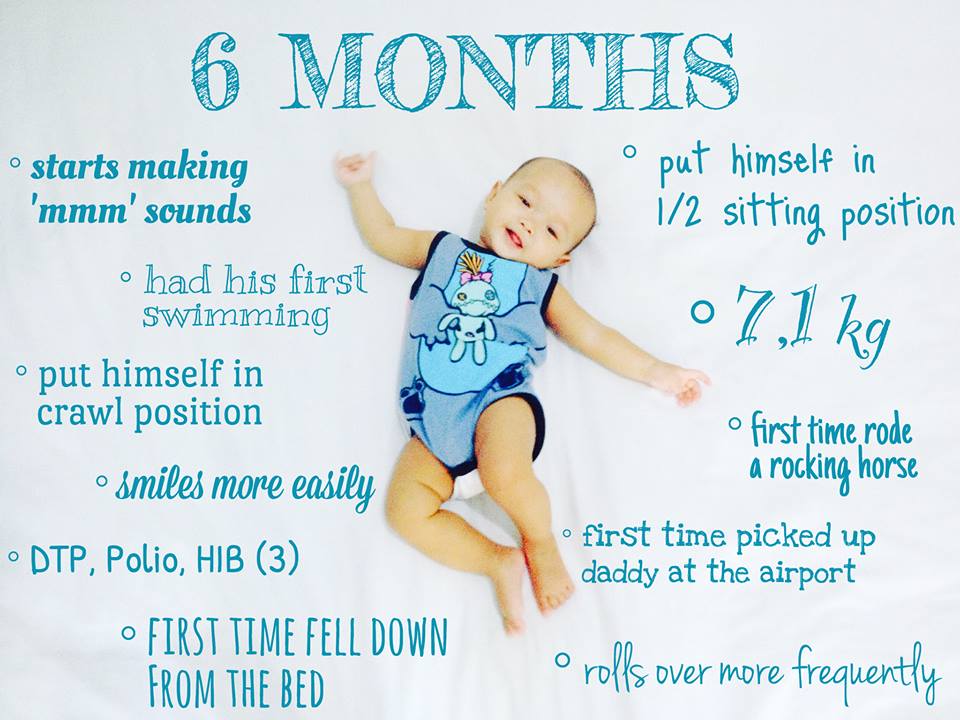 Stimulasi Bayi 6 Bulan | gracemelia.com | Parenting Blogger Indonesia