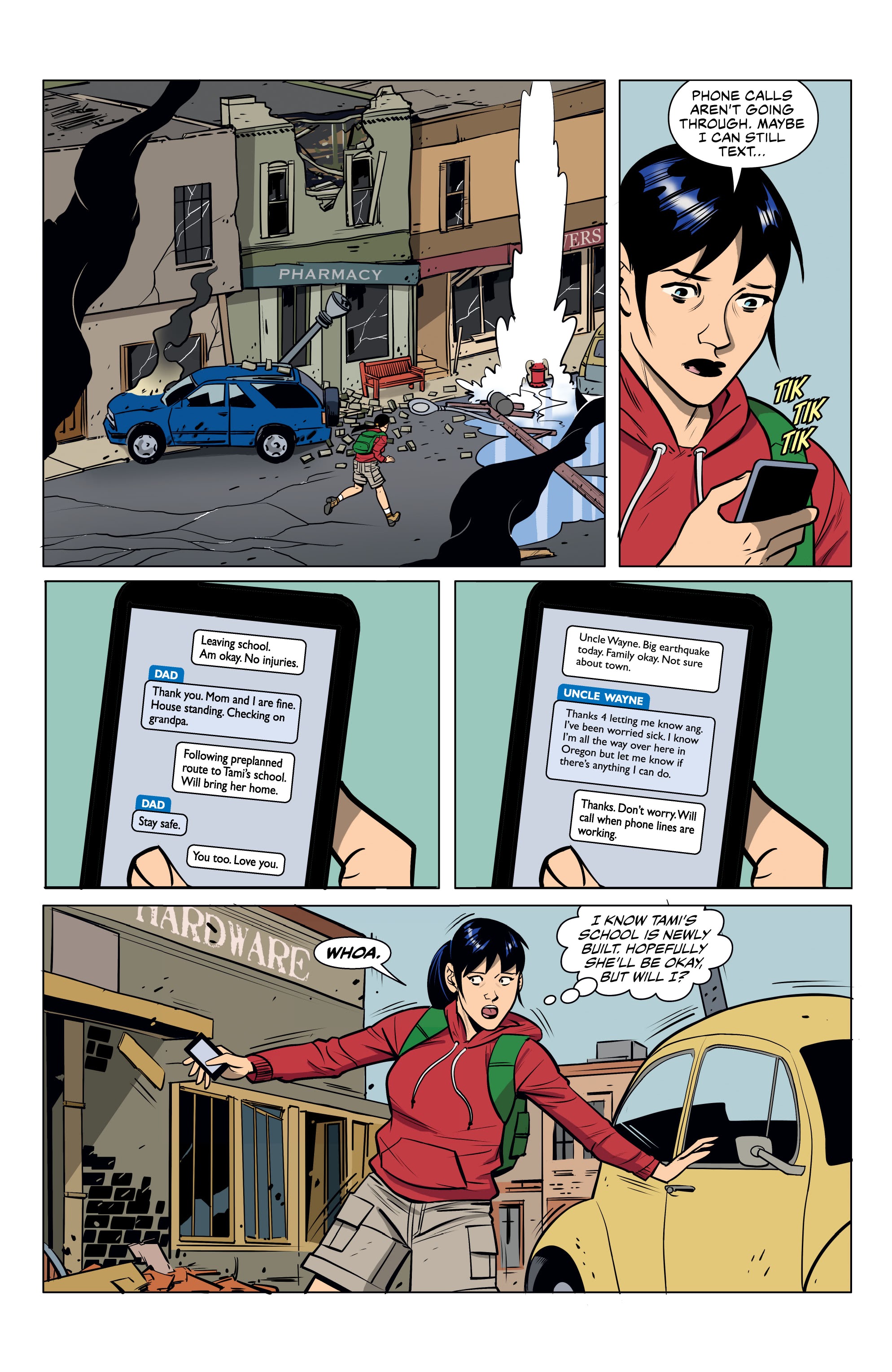 Read online Without Warning! comic -  Issue # Earthquake (CUSEC) - 7