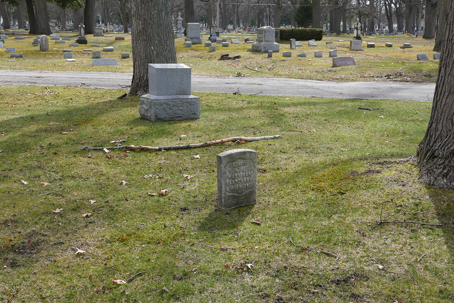 The 3rd Michigan Infantry Evergreen Cemetery in Muskegon
