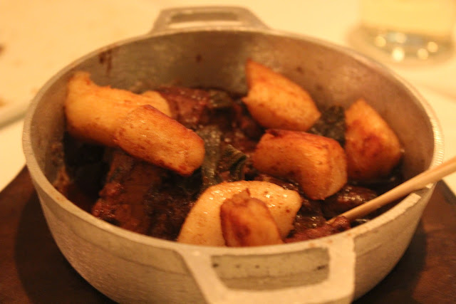 Puerto Rican pot roast at Casa B, Somerville, Mass.
