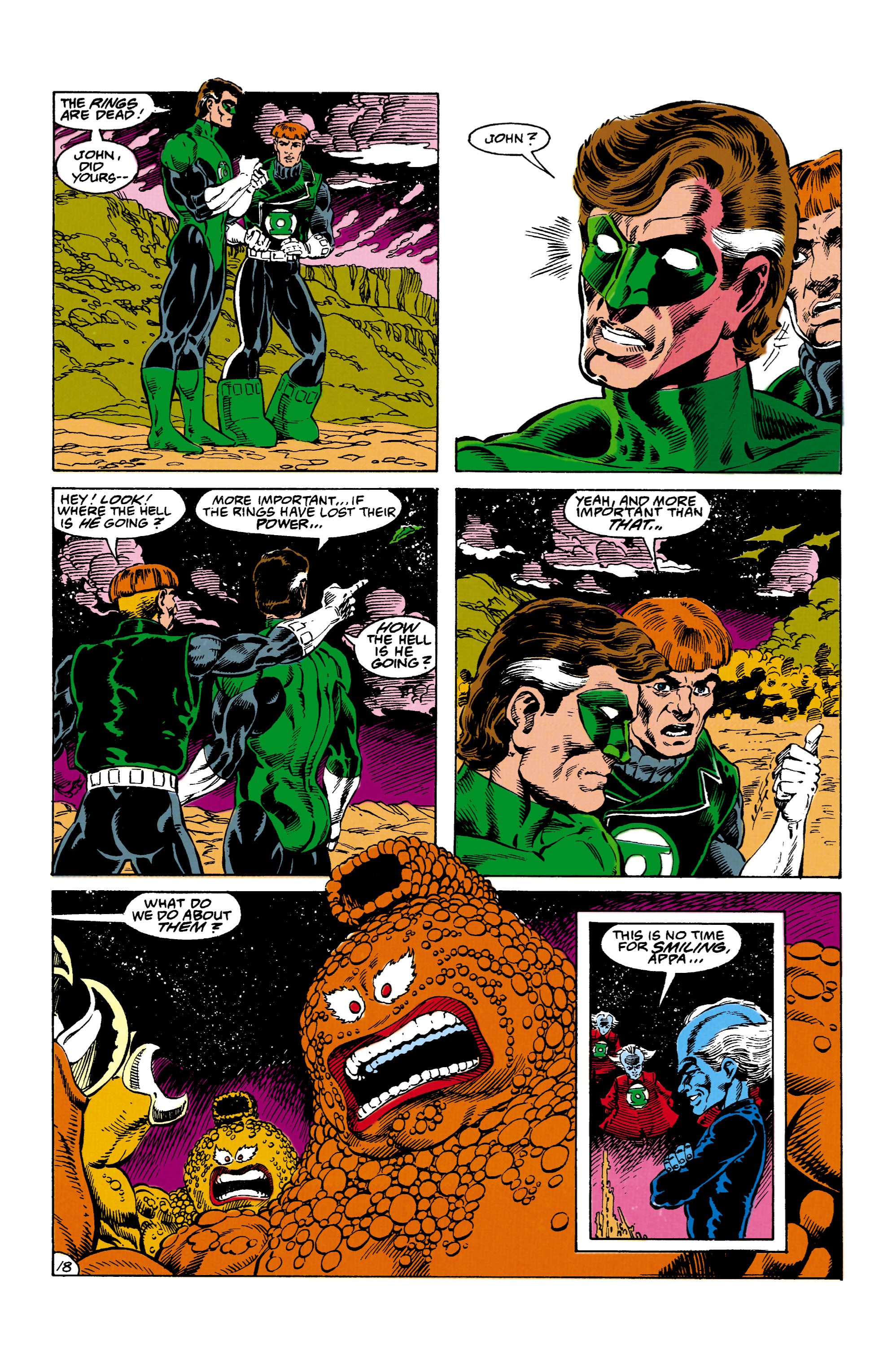 Read online Green Lantern (1990) comic -  Issue #7 - 19