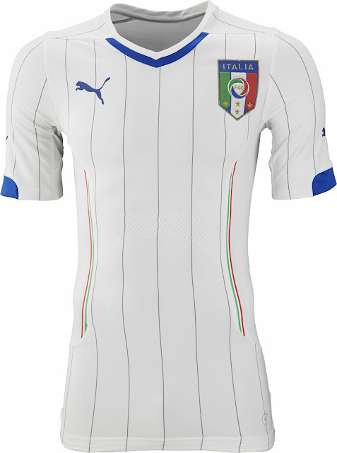 イタリア代表 2014年W杯ユニフォーム-アウェイ