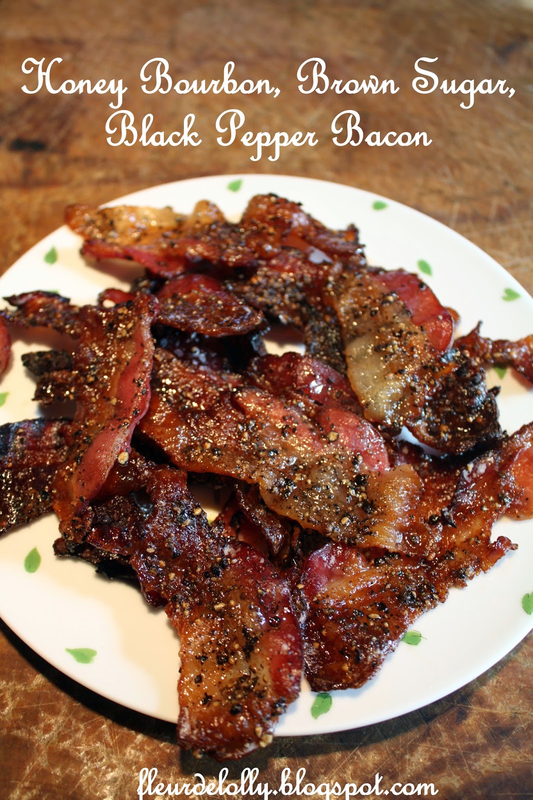 Fleur de Lolly Honey Bourbon, Brown Sugar and Black Pepper Bacon