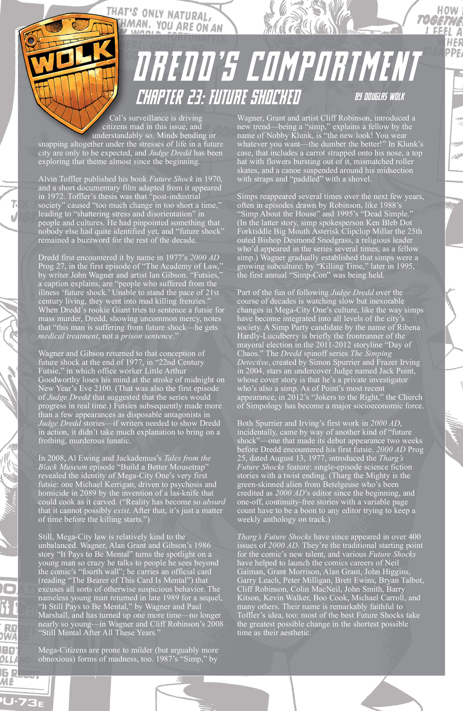 Read online Judge Dredd (2012) comic -  Issue #23 - 23