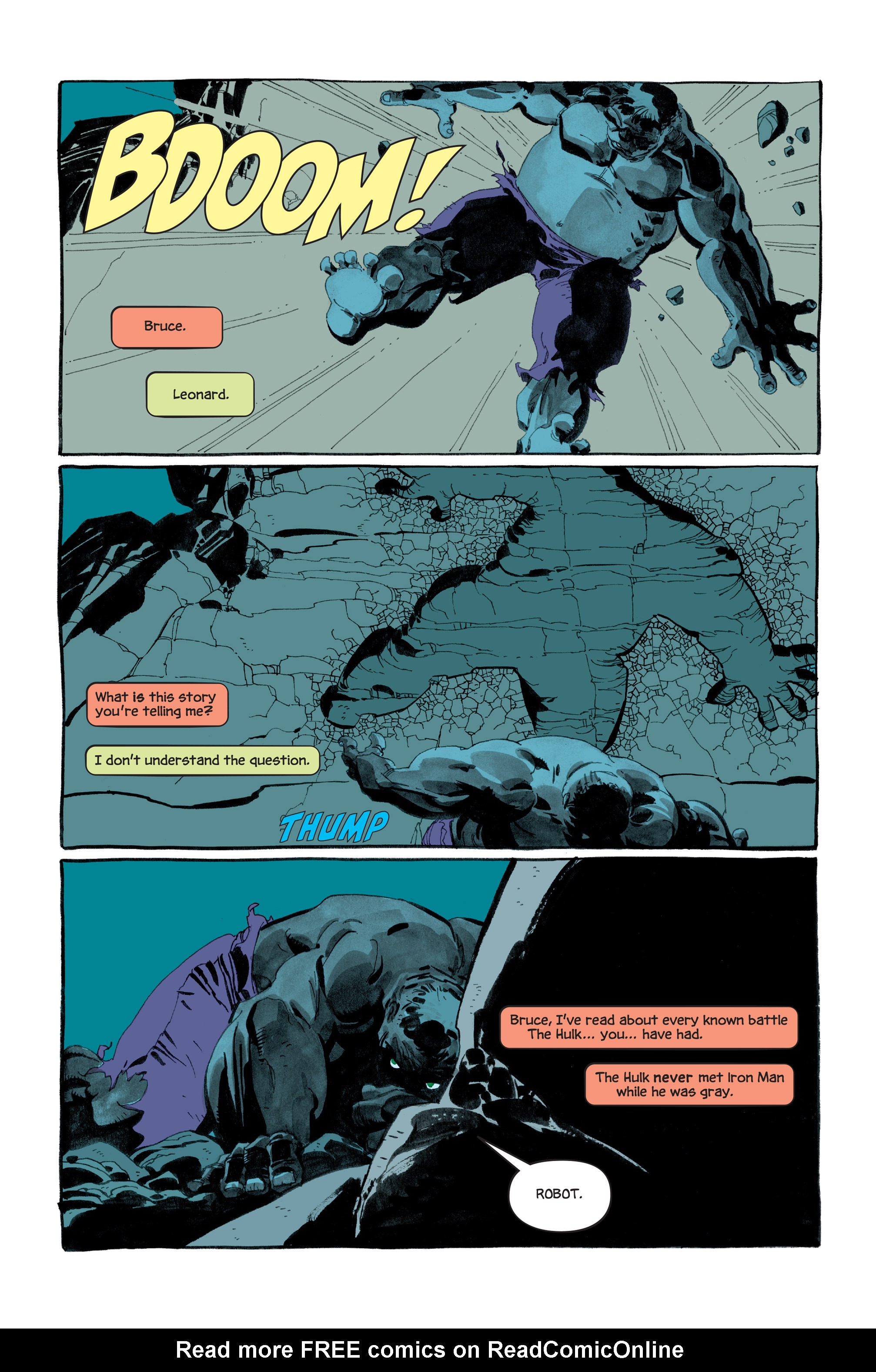Read online Hulk: Gray comic -  Issue #4 - 5