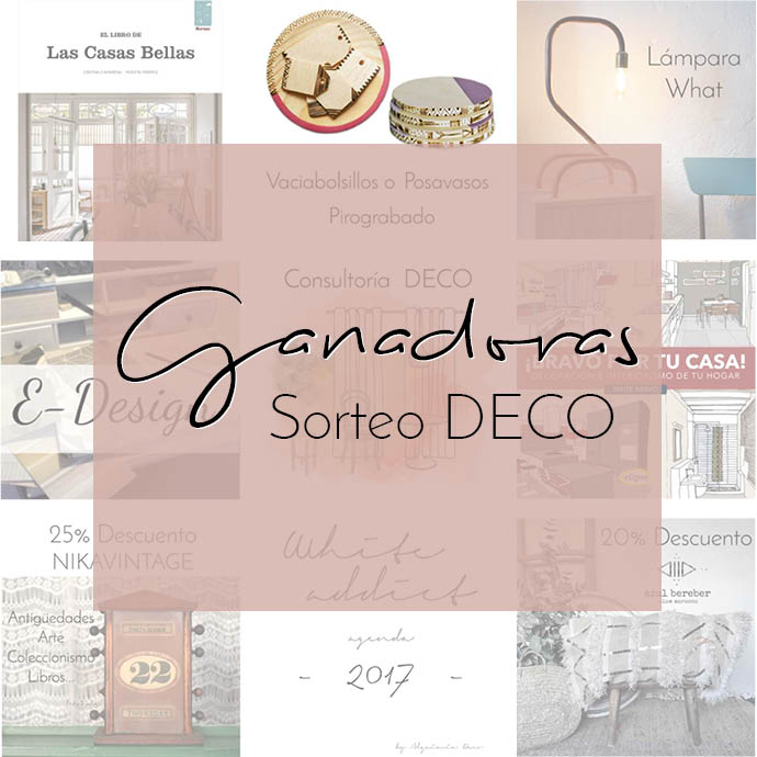 GANADORES DEL SORTEO DECO