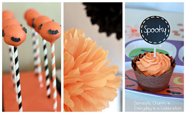 Kara s Party Ideas Orange   Green Halloween Party  - 8