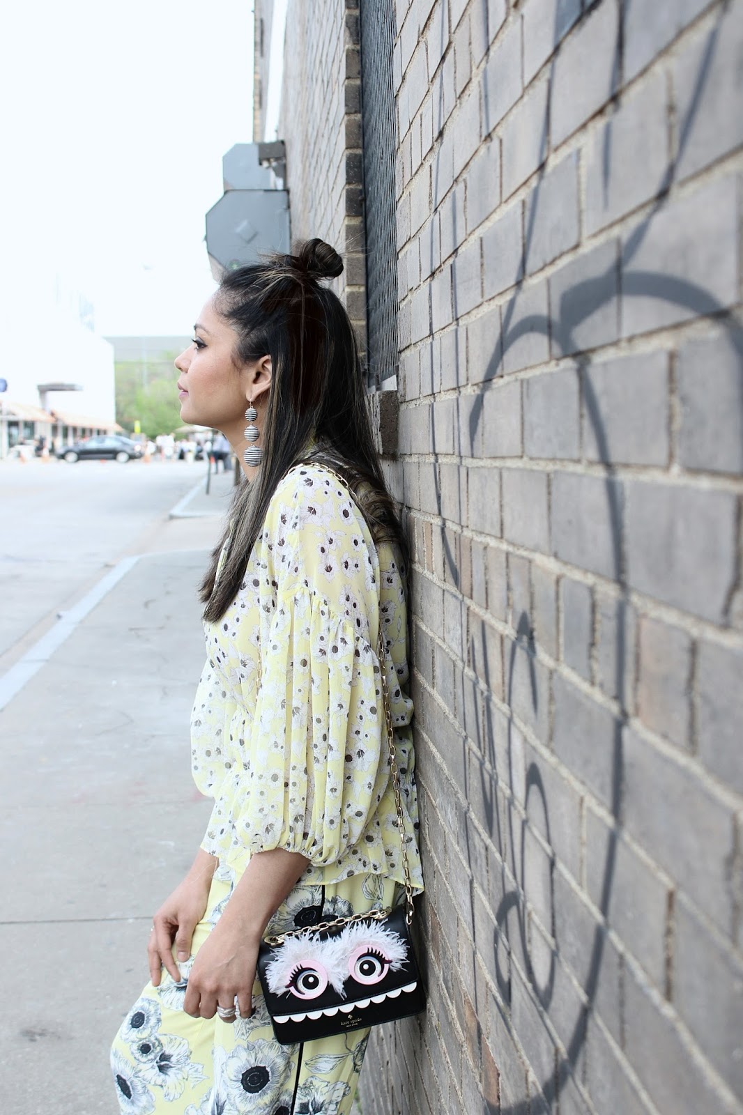 how to wear floral print with floral, yellow wide leg pants outfit, yellow peplum top outfit, look, ootd, street style, zara pants, hushpuppuppies shoes, mules, neutral, spring , saumya , myriad musings how to wear floral print with floral, yellow wide leg pants outfit, yellow peplum top outfit, look, ootd, street style, zara pants, hushpuppuppies shoes, mules, neutral, spring , saumya , myriad musings