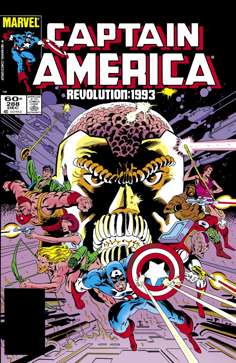 Read online Captain America (1968) comic -  Issue #288 - 1