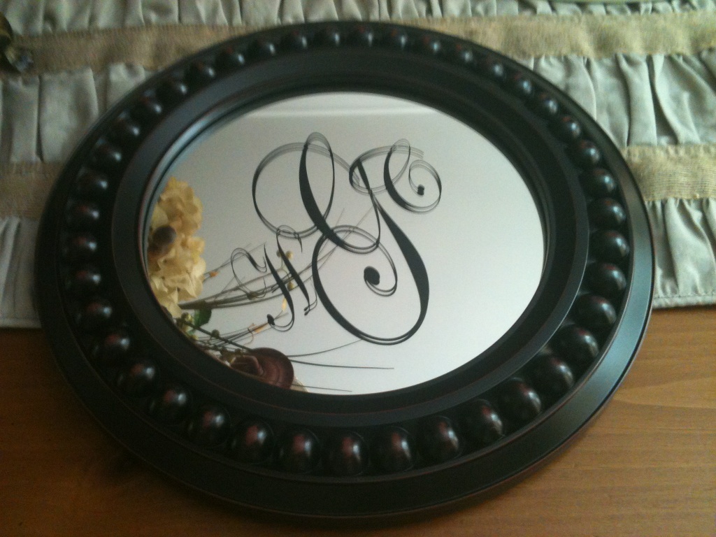 "Writing on the Walls" Personalized Mirrors