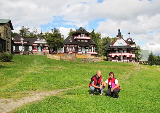Pustevny (1010 m n.p.m.). Pustevny (1010 m n.p.m.).