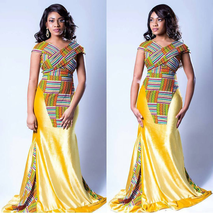latest nigerian styles on ankara gowns