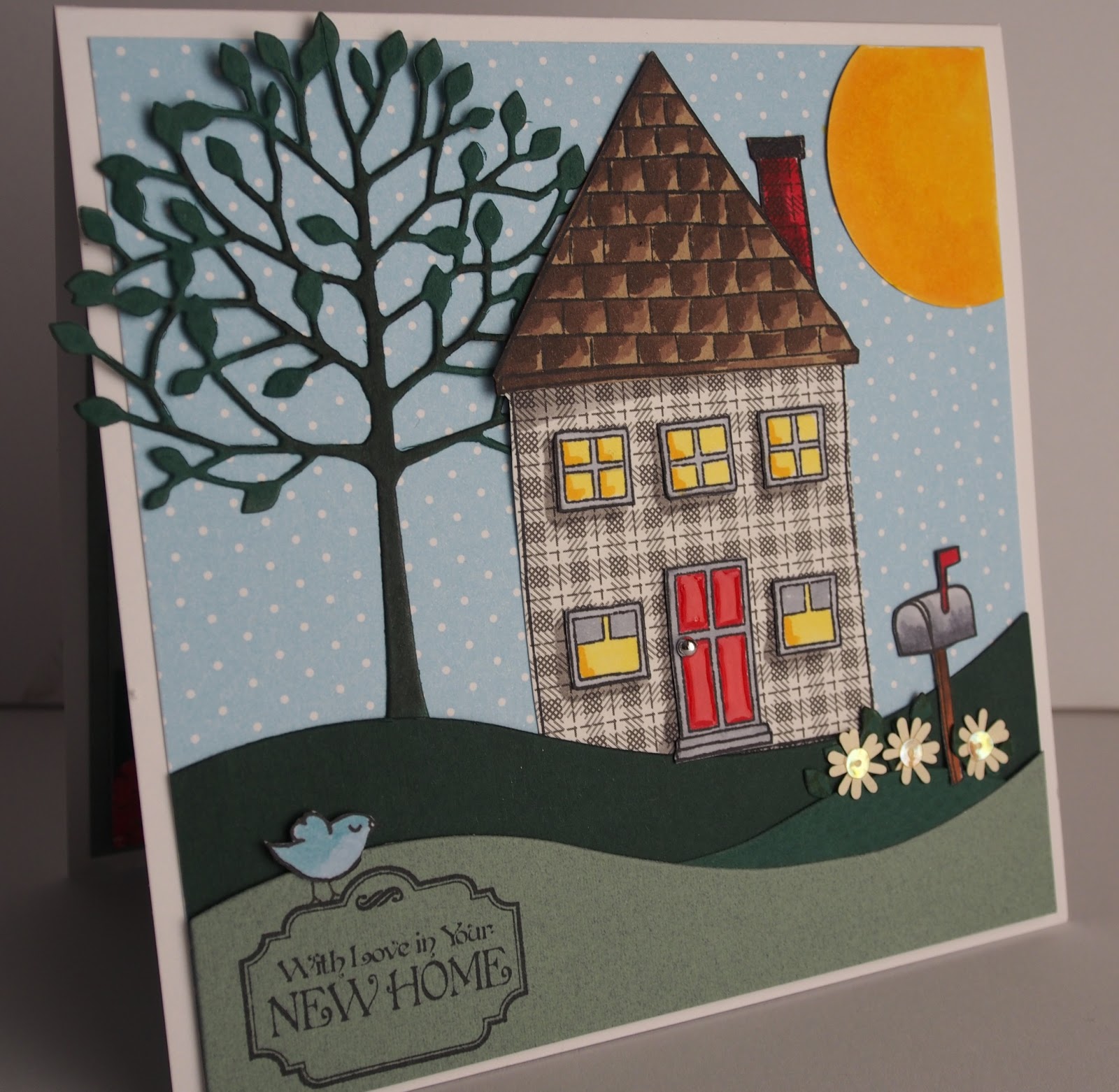 HERO ARTS MI CASA STAMP Crafts on the Run