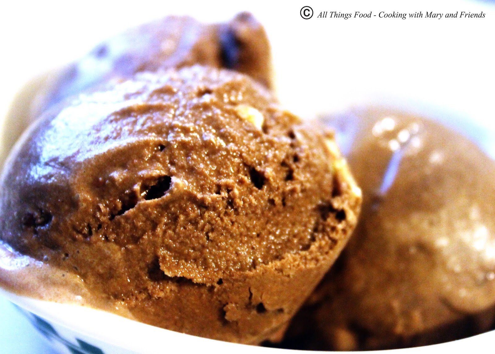 Cooking With Mary and Friends Irish Cream and Kahlua Chocolate IceCream