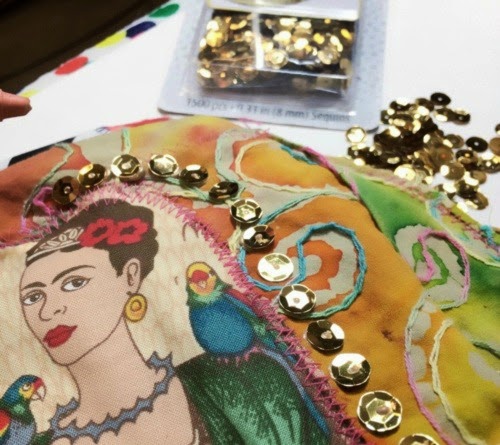 iLoveToCreate Blog How to Apply Sequins with Dimensional