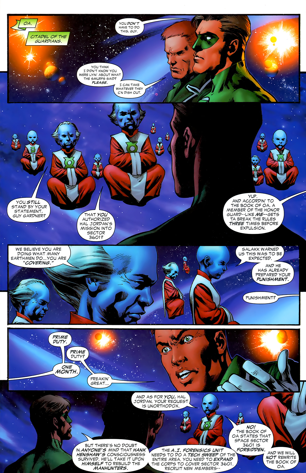 Green Lantern (2005) issue 13 - Page 16