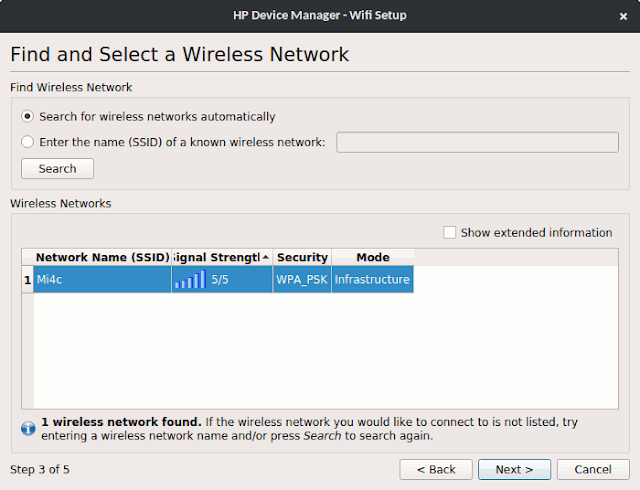 Pilih hotspot smartphone yang dijadikan router Find and select a wireless network