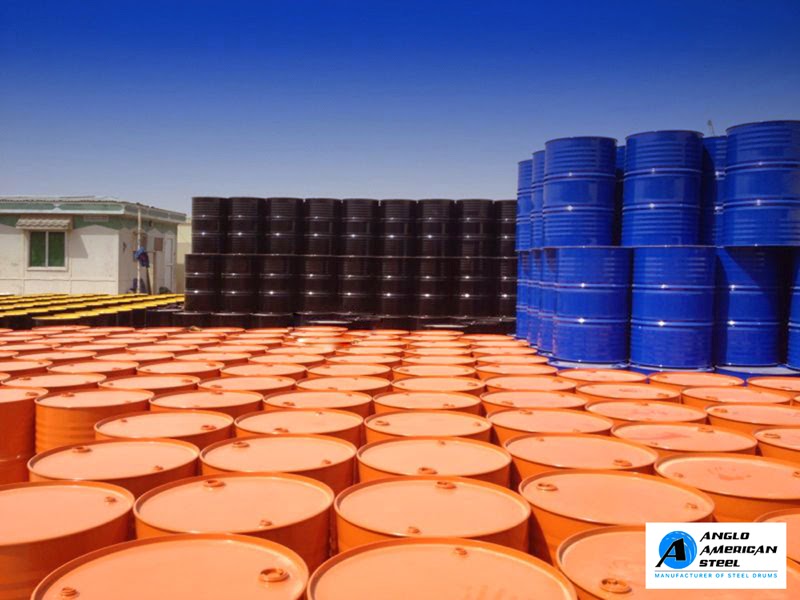 Anglo American Steel L.L.C 55 Gallon Steal Drum & Oil Barrel