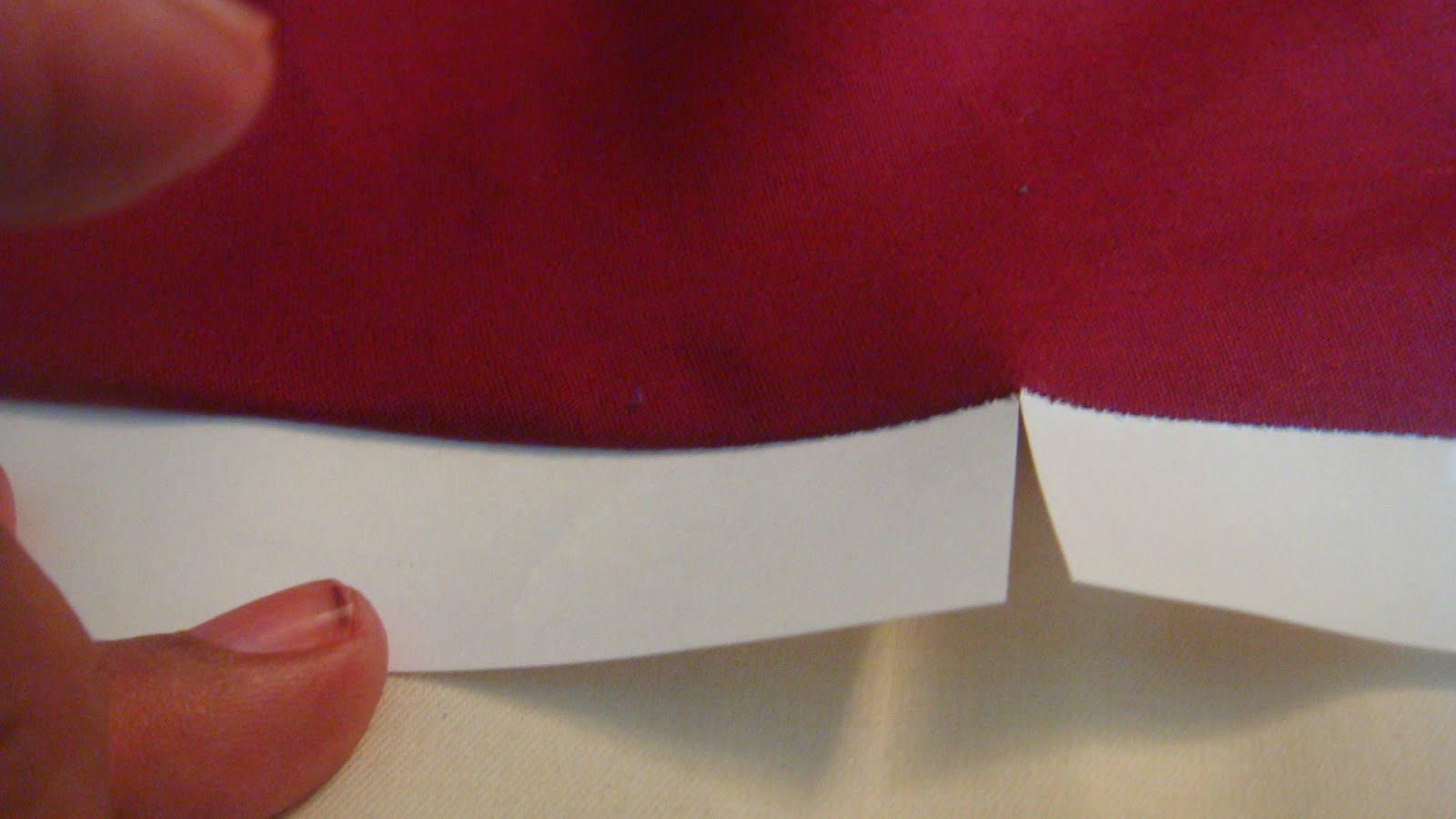 2 Plus Size Sisters in Small Size World: paper hemming