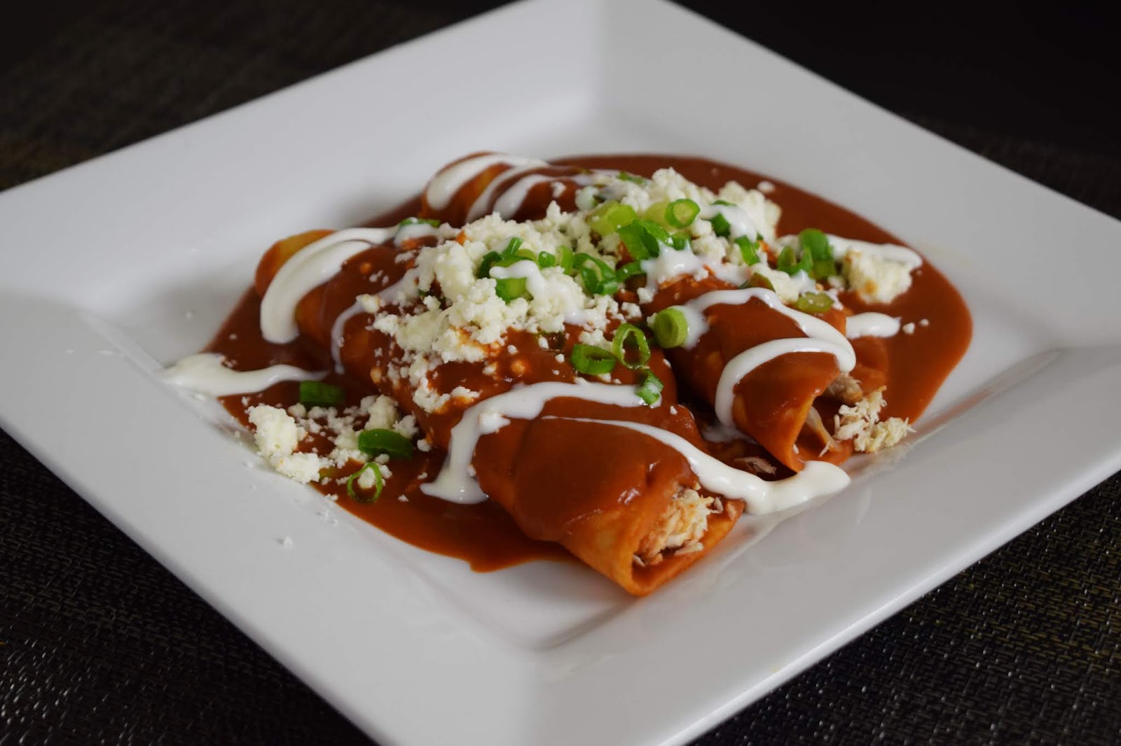 Mexican Enfrijoladas with Guajillo Sauce Easy Cooking with Sandy