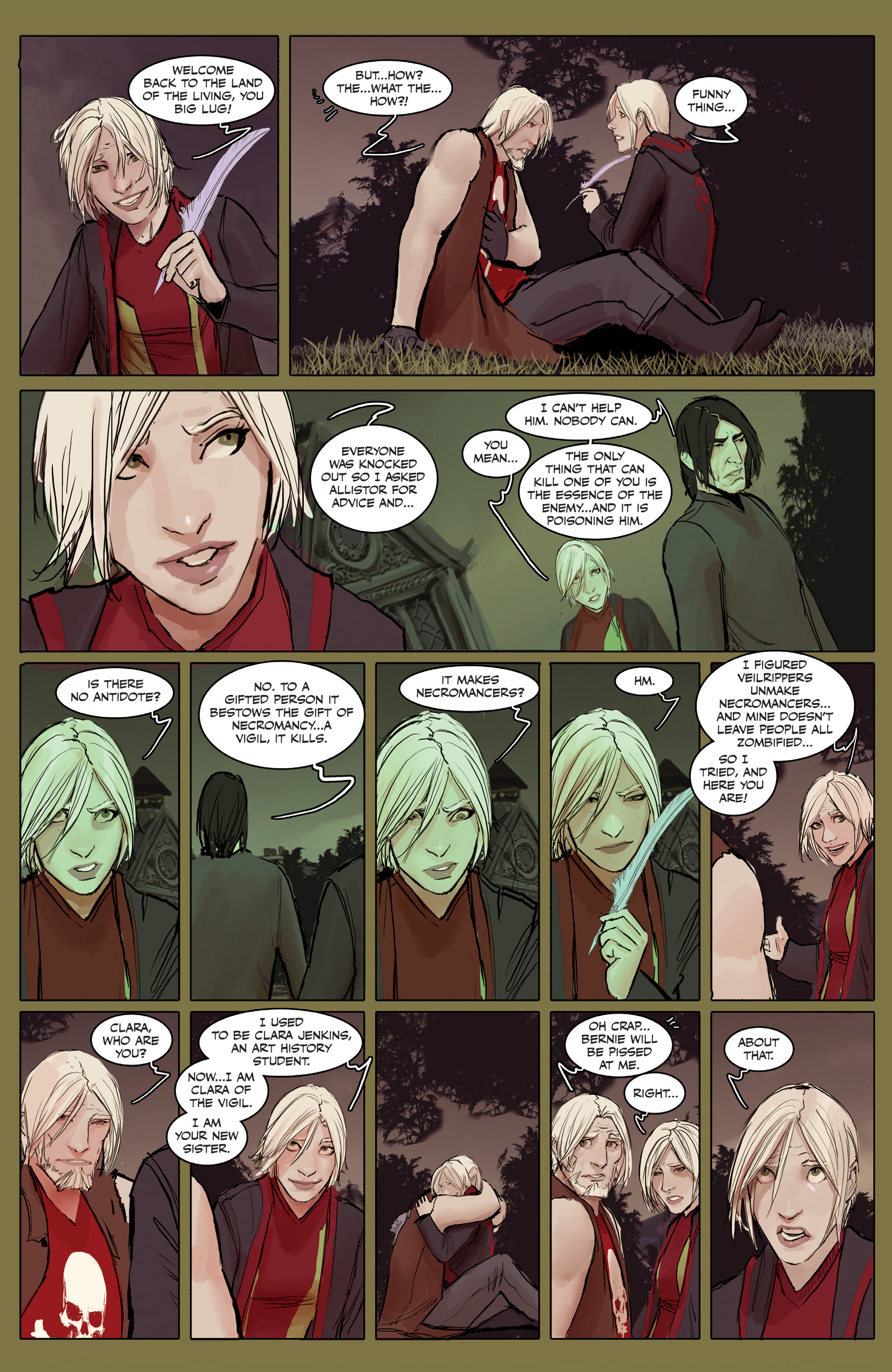 Read online Death Vigil comic -  Issue #7 - 9