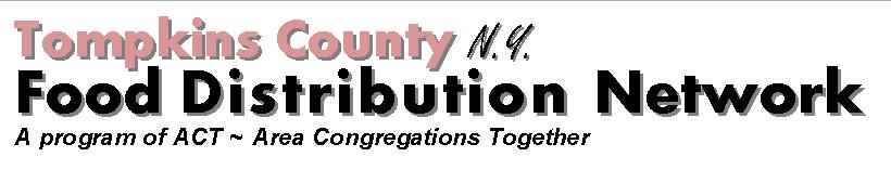 Tompkins County Food Distribution Network