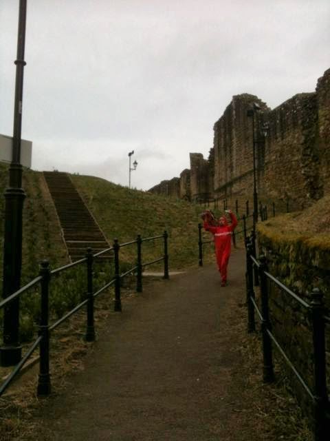 Running down from Barnard Castle