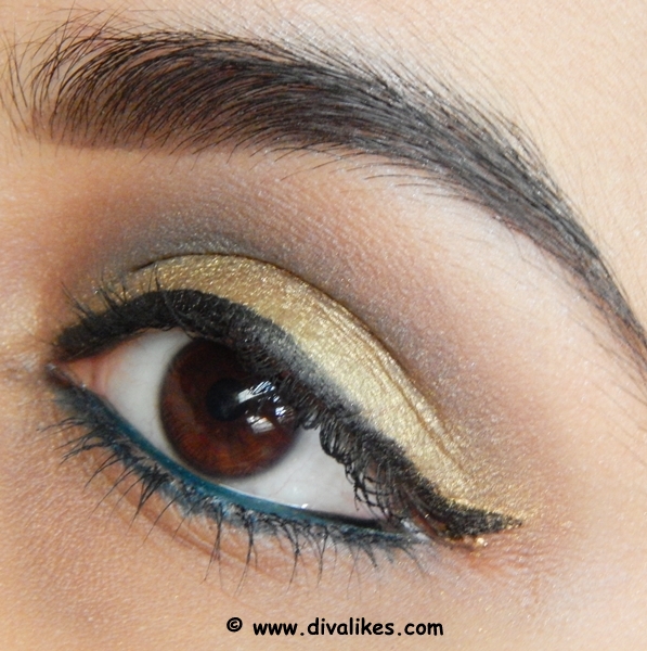 Traditional Golden Eye Makeup Tutorial Diva Likes