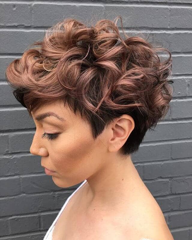 hairstyles for short curly hair