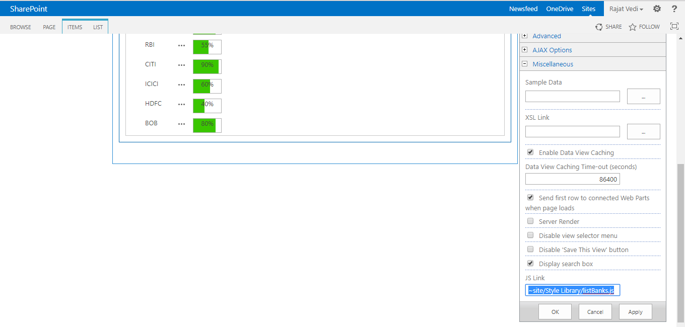 Customize SharePoint 2013 lists using Clientside rendering