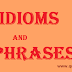 Most Important Idioms and Phrases for SSC CGL, Bank, and Other exams