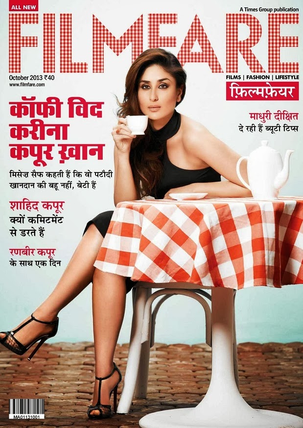 Kareena Kapoor On The Cover Of Filmfare Magazine Hindi