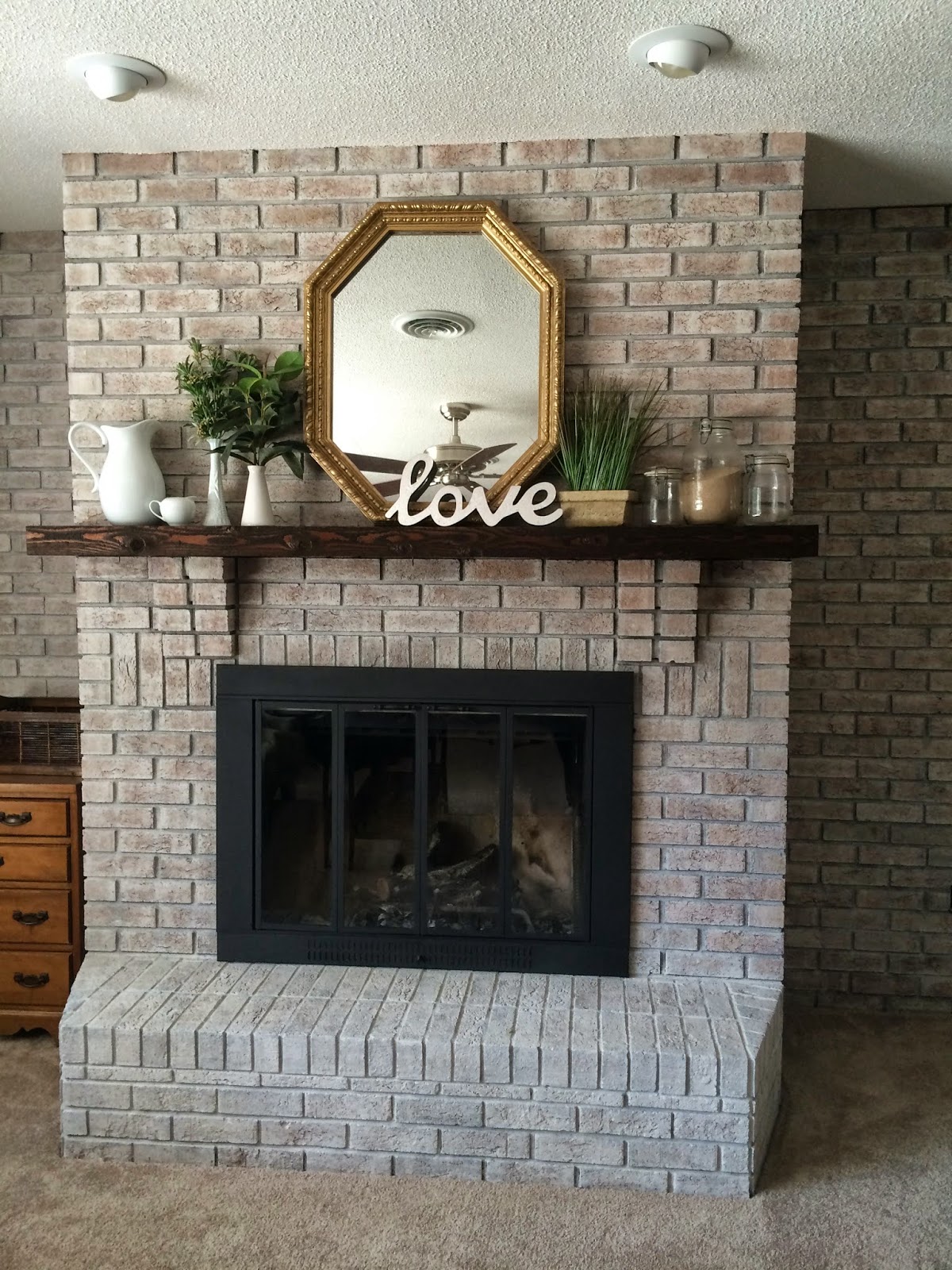 Walking with Dancers: The Family Room's Fireplace Update
