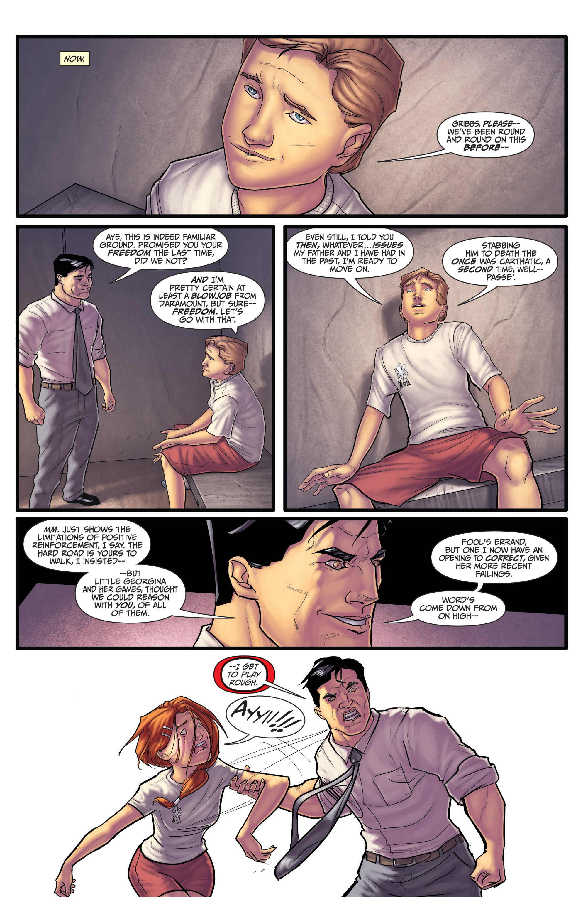 Read online Morning Glories comic -  Issue # _TPB 4 - 158