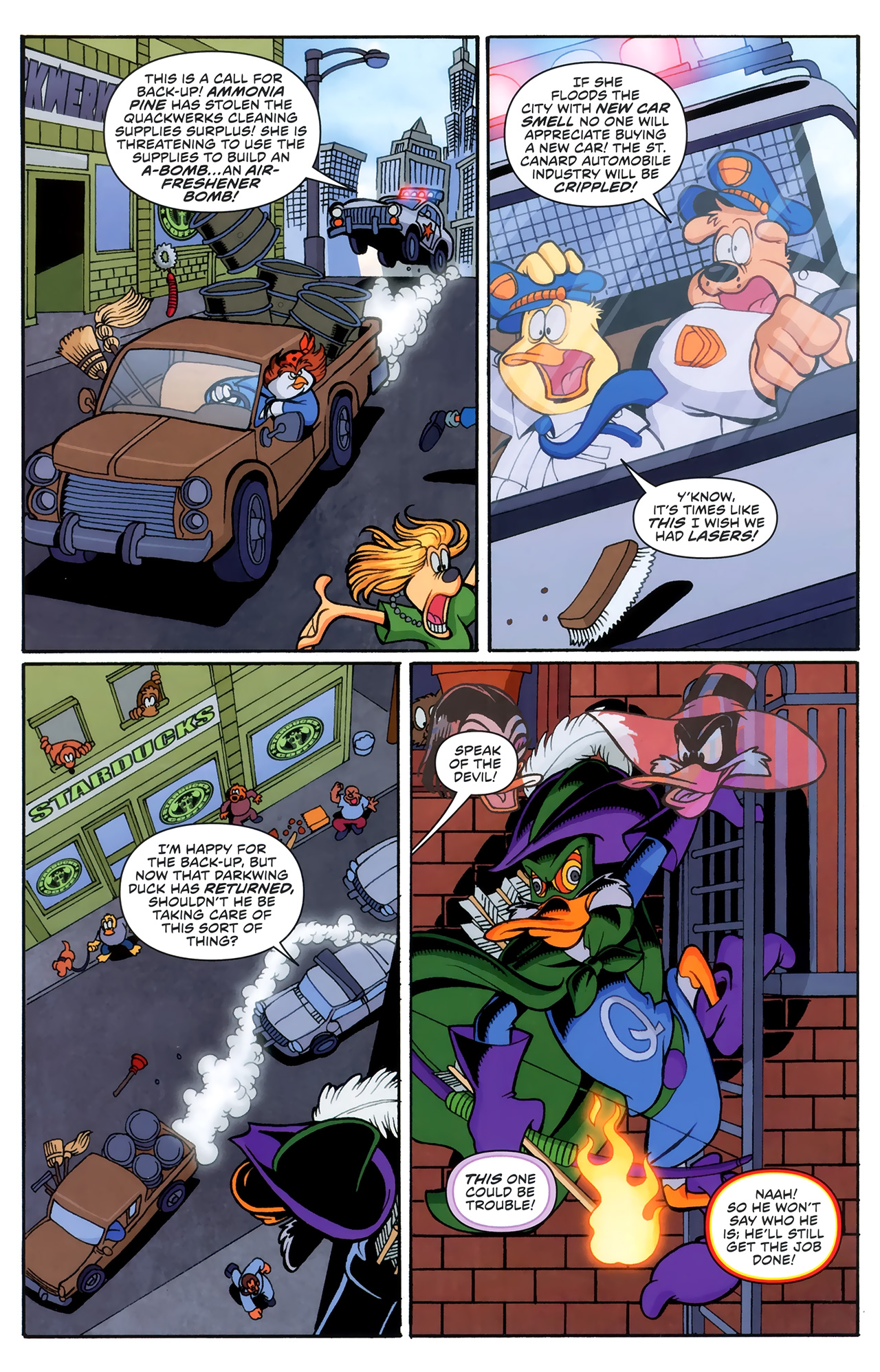 Read online Darkwing Duck comic -  Issue #5 - 18