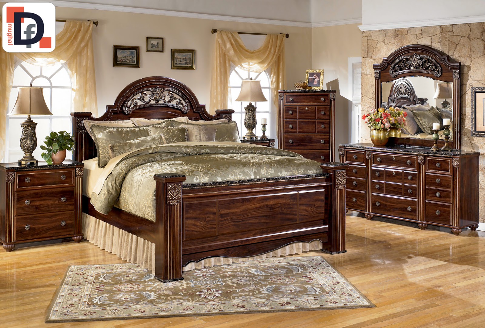 Decent Furnitures Bed Dressing