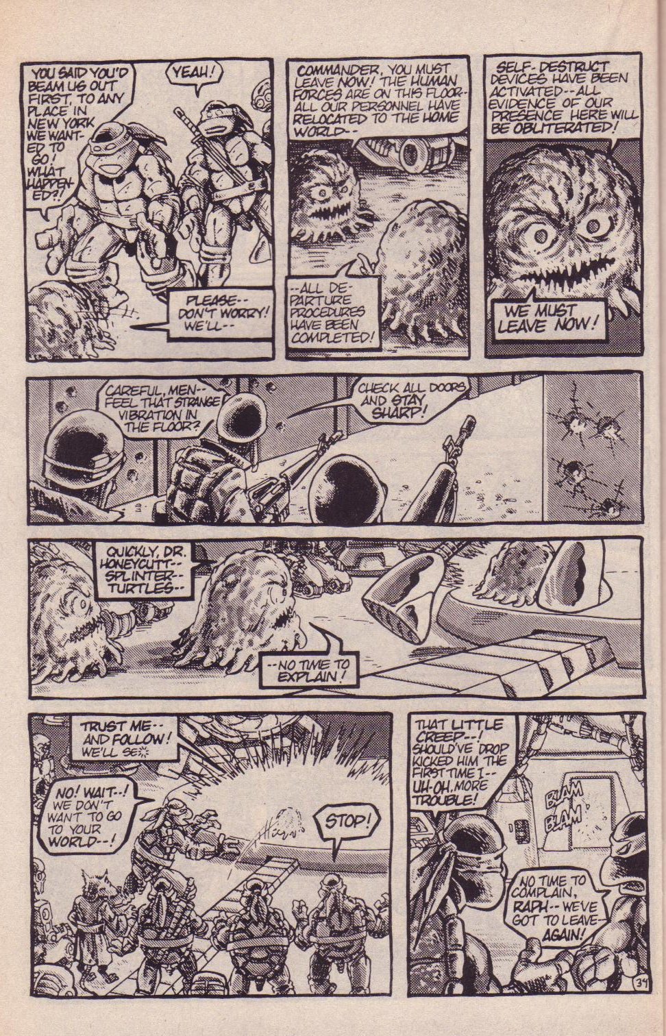 Teenage Mutant Ninja Turtles (1984) Issue #7 #7 - English 36
