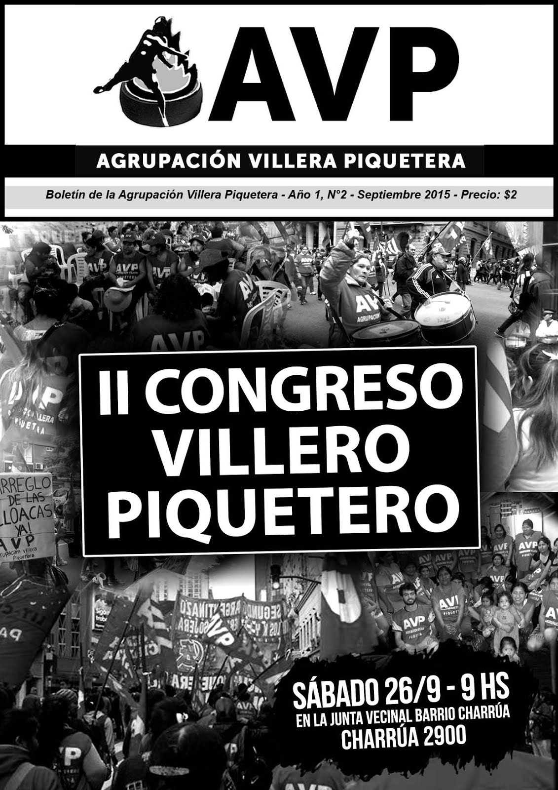 [BOLETÍN DE LA AVP N°2] II CONGRESO VILLERO PIQUETERO