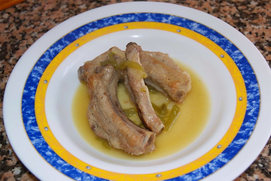 costillas a la cerveza