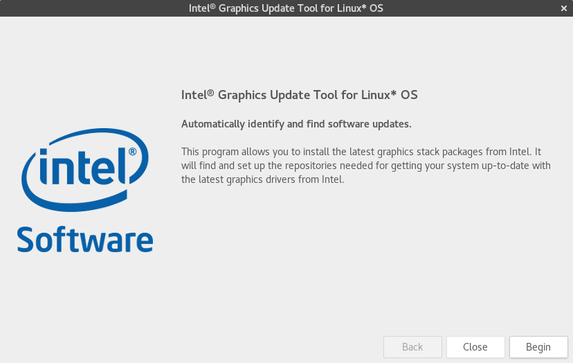 Linux dicas e suporte: Intel Graphics Update Tool para ...