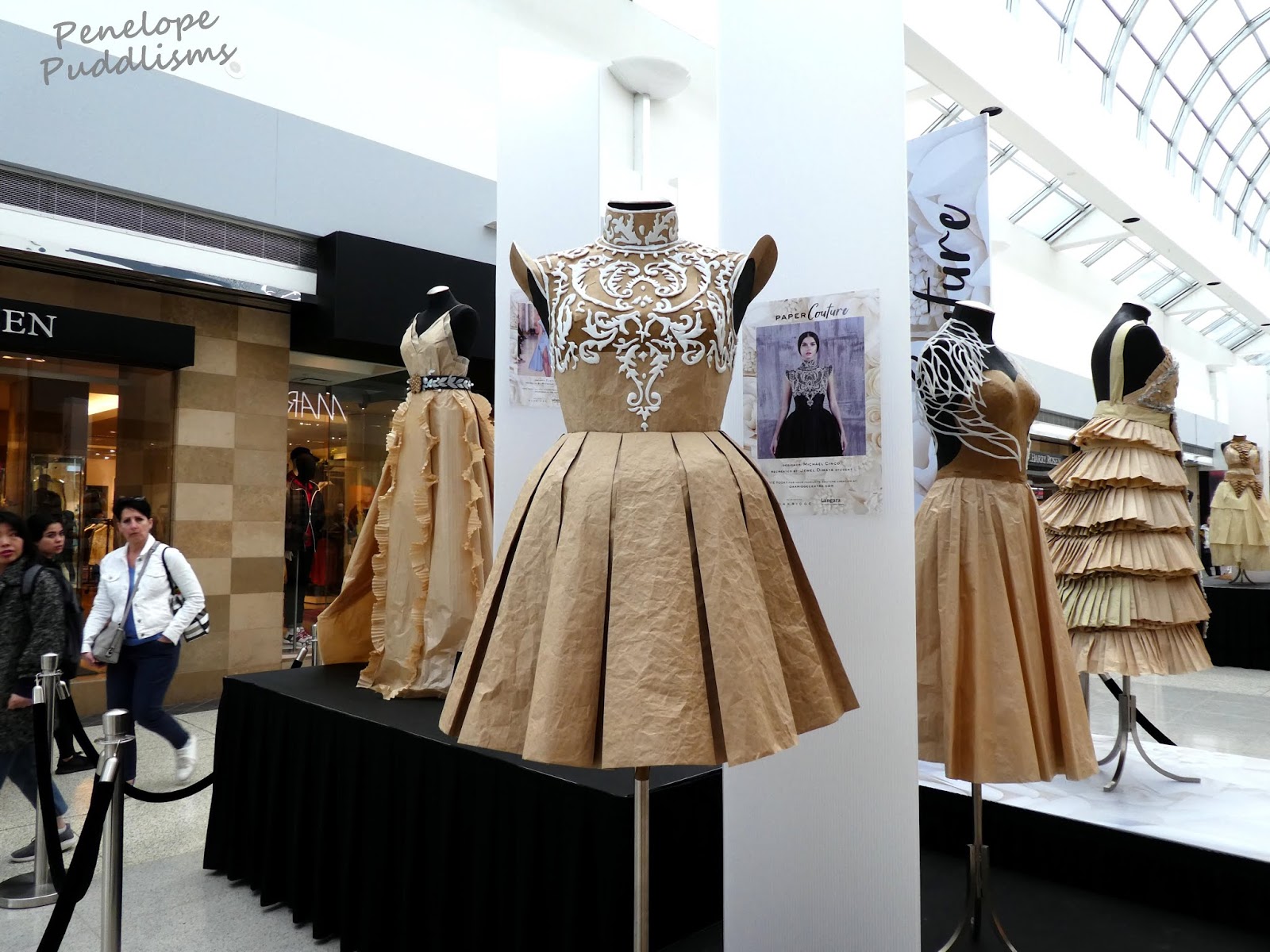 Paper Bag Princess Gowns & Mom's Homemade Dresses