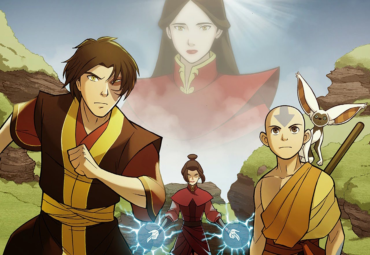 In the final moments of the original series, Zuko met with his... 