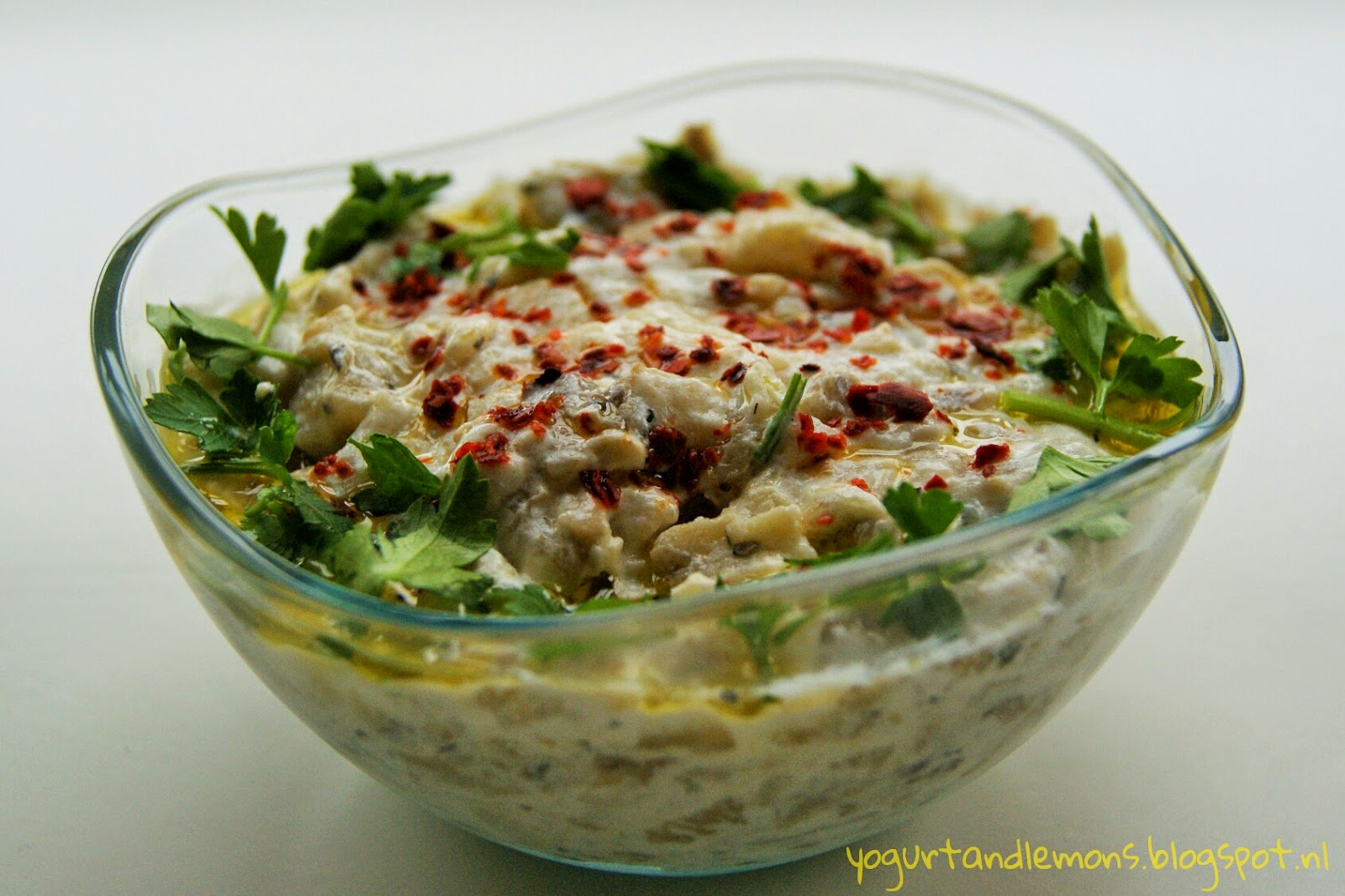 Yogurt & Lemons: Aubergine with Yogurt - Patlican Ezmesi Yogurt & Lemons: Aubergine with Yogurt - Patlican Ezmesi